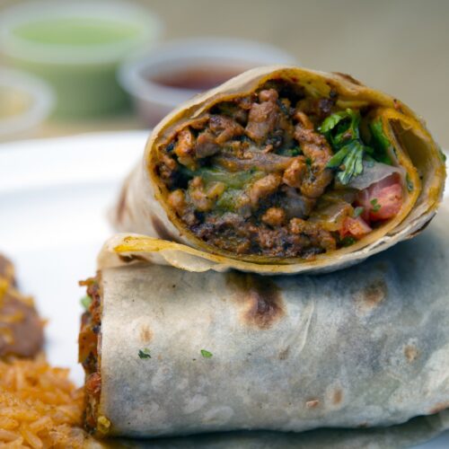 hovězí burrito